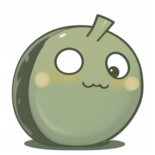 Chibi pickle sticker - celebrating